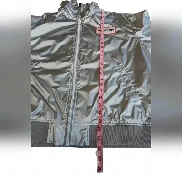 Hunter for Target Women's Sliver Full-Zip-Up Lightweight Hooded Rain Jacket XL - Picture 6 of 7